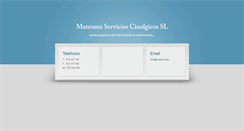 Desktop Screenshot of maseci.com